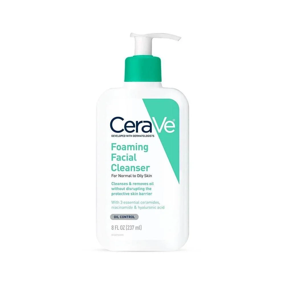 Cerave Foaming Facial Cleanser for Normal to Oily Skin (237 ml)