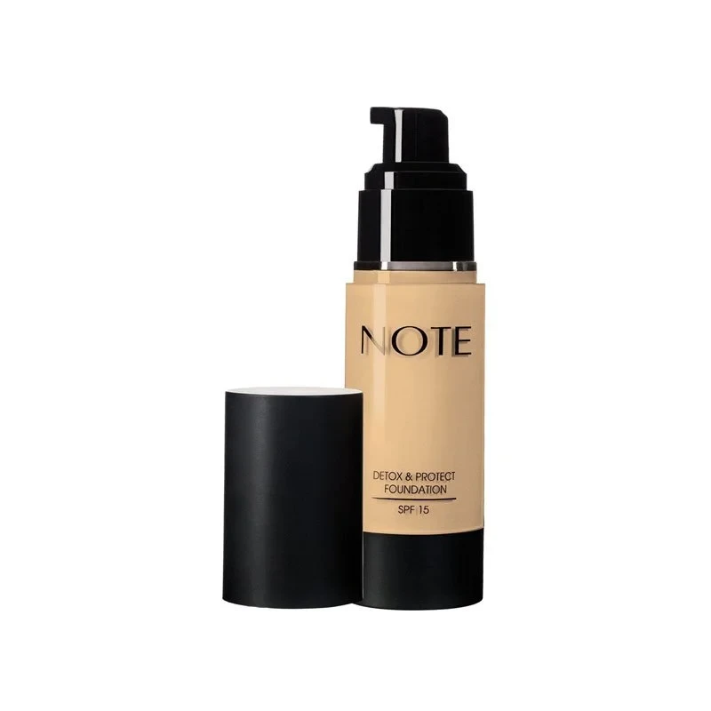 Note Detox And Protect Foundation 02 Pump Natural Beige