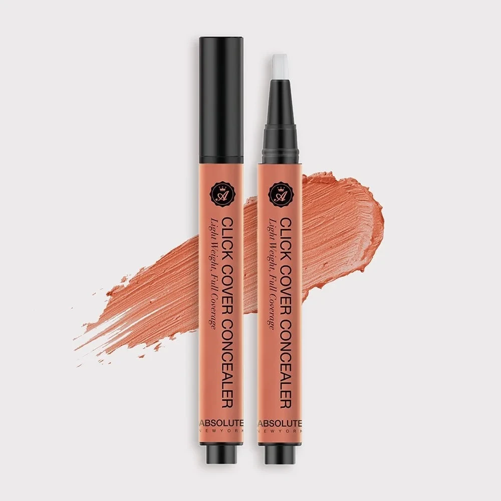 Absolute New York Click Cover Concealer- Orange (3.0 ml)