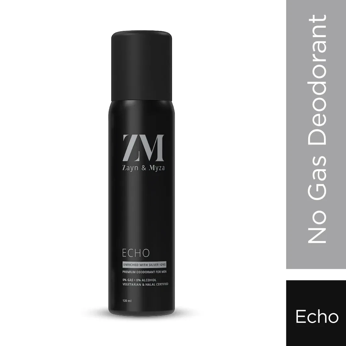 Zayn &amp; Myza Premium Men's Body Spray No Gas No Alcohol (120ml) - Echo