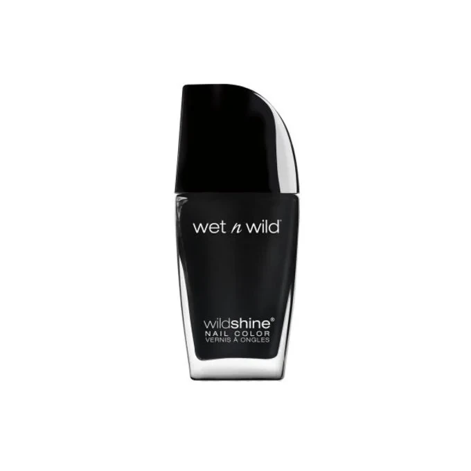 wet n wild Shine Nail Color – BLACK CREME