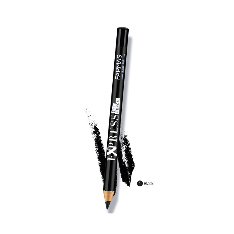 Farmasi Make Up Express Eye Pencil 01 Black (1gm)