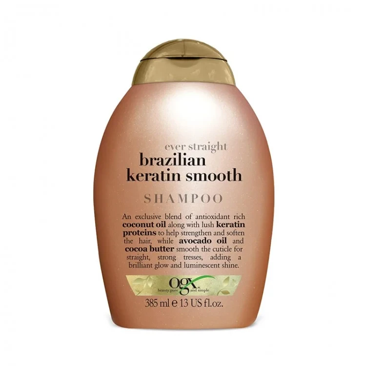 OGX Brazilian Keratin Smooth Shampoo (385ml)