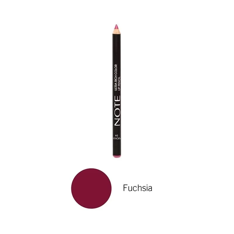 Note Ultra Rich Color Lip Pencil 04 Fuchsia