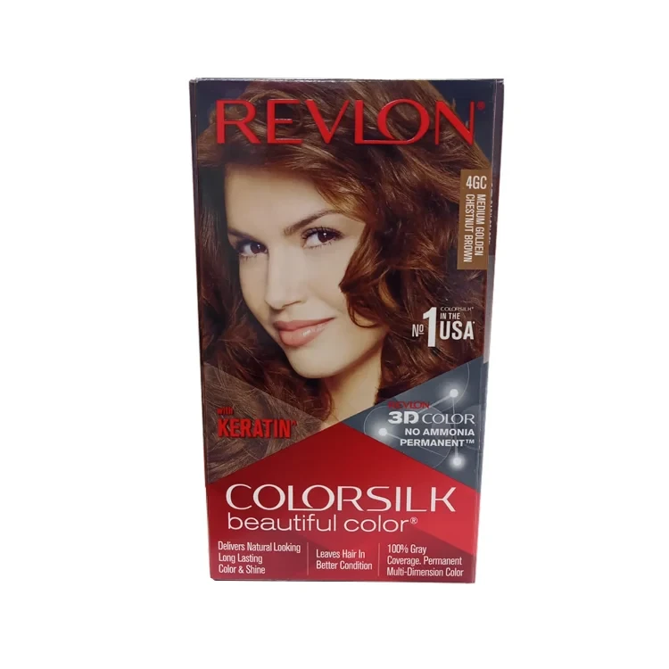 Revlon Colorsilk Hair Color Medium Golden Chestnut Brown (40ml)