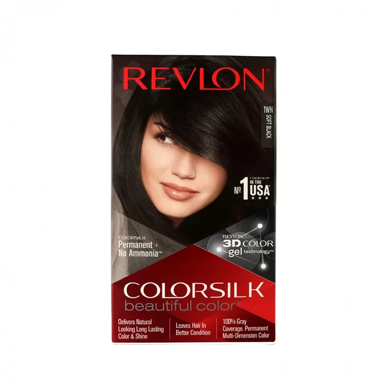 Revlon Colorsilk Hair Color Soft Black 1WN (40ml)