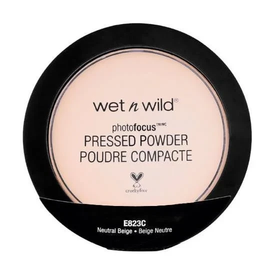 Wet n Wild Photo Focus Pressed Powder-Neutral Beige