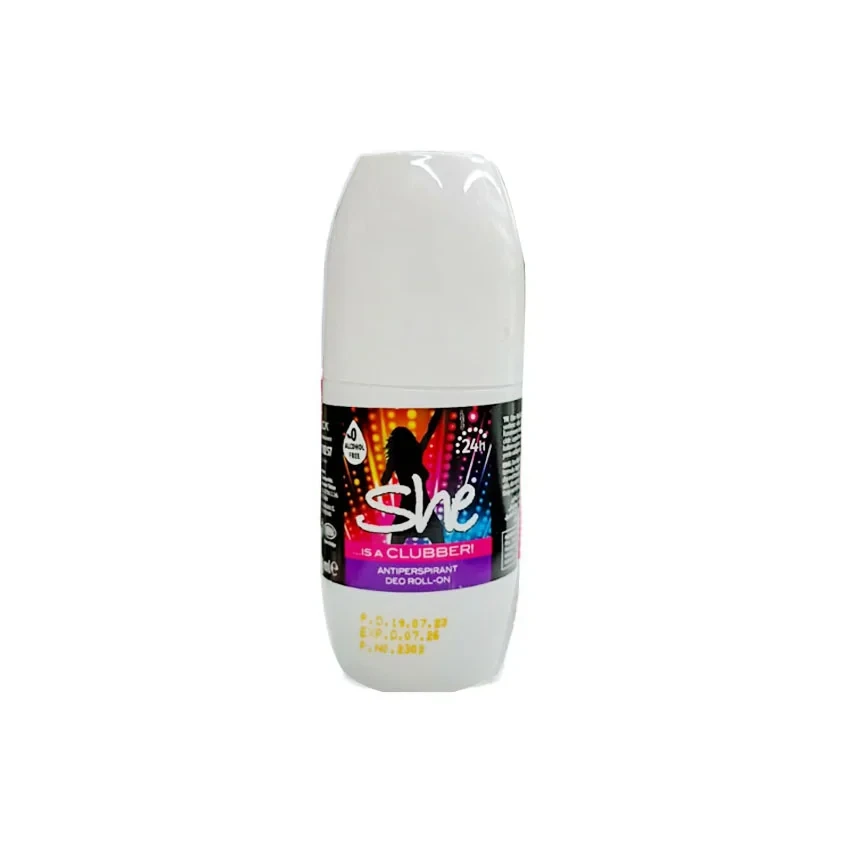 She Is A Clumbber Antiperispirant Deo Roll- On (50ml)